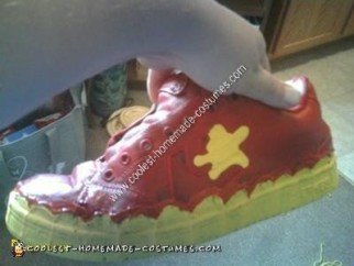Disfraz de Halloween para adulto Rainbow Brite hecho en casa
