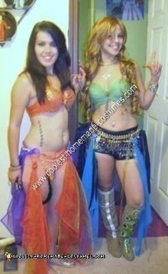 Disfraz de Halloween de Britney Spears hecho en casa