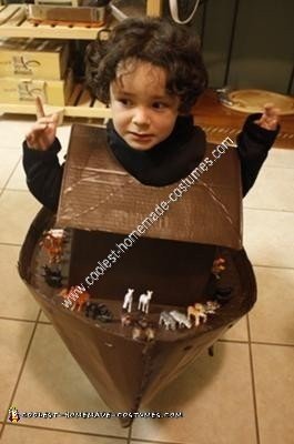 Disfraz de Halloween del Arca de Noé hecho en casa