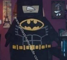 El disfraz de Halloween de Lego Batman hecho en casa más genial
