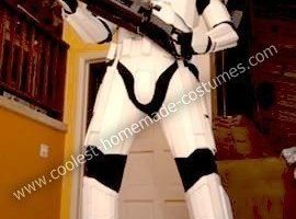 El disfraz de Halloween de Stormtrooper pesado casero más genial