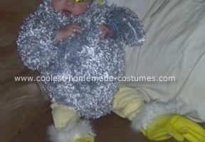 El disfraz de Halloween de pájaro azul más genial