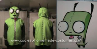 Disfraz de invasor Zim