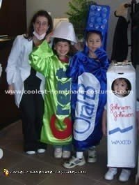 traje de cepillo de dientes