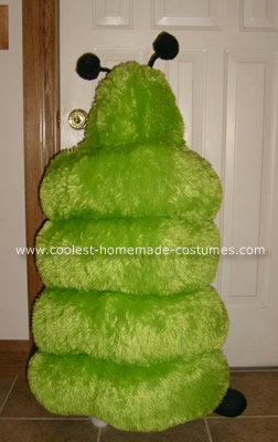 Disfraz de oruga para Halloween 