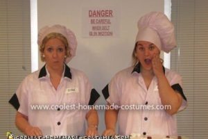 El disfraz de pareja más cool Lucy y Ethel Candy Factory