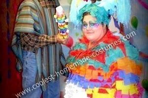El disfraz de piñata casera más chulo para una pareja