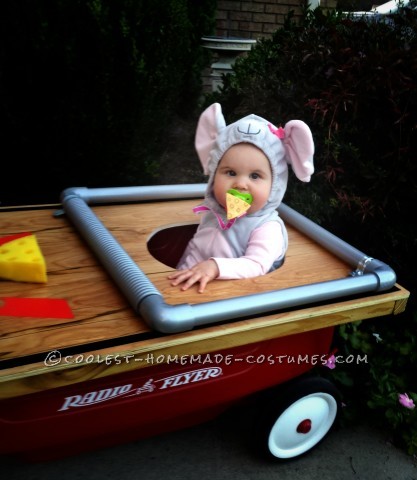 El disfraz de ratón/ratonera más adorable
