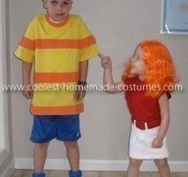 El disfraz infantil más genial para Phineas y Candice Flynn