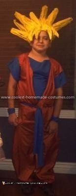disfraz de goku casero