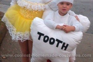 El disfraz más genial de hada de los dientes y par de dientes