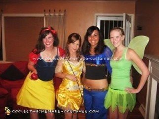 Disfraz casero de Blancanieves