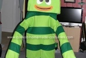 El mejor disfraz casero de Brobie de Yo Gabba Gabba