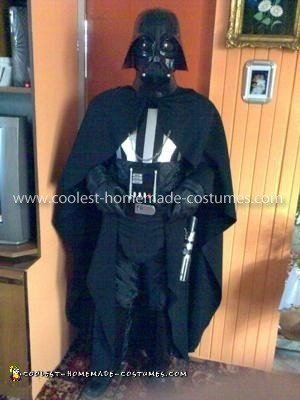 Disfraz casero de Darth Vader