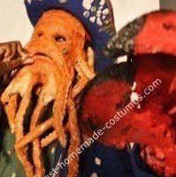 El mejor disfraz casero de Davy Jones de Piratas del Caribe