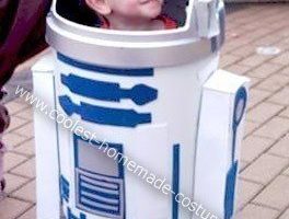 El mejor disfraz casero de Halloween de R2D2