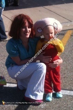 Idea de disfraz de Halloween de Stewie Griffin de bricolaje