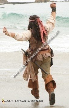 Disfraz casero de Jack Sparrow