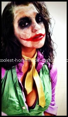 Sin chaqueta - Disfraz de Joker para mujer