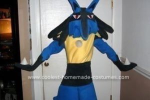 El mejor disfraz casero de Lucario