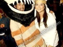 El mejor disfraz casero de Max y Wild Thing para una pareja