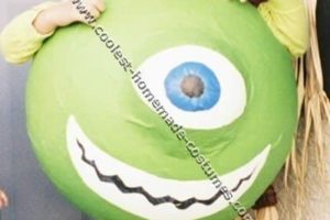 El mejor disfraz casero de Mike Wazowski