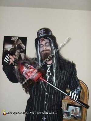 Disfraz de Rob Zombie hecho en casa