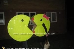 El mejor disfraz casero de mr y mrs pacman