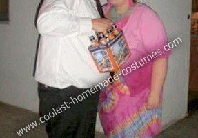 El mejor disfraz casero de pareja Drew Carey y Mimi Bobek