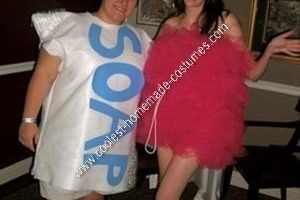 El mejor disfraz casero de pareja de jabón y esponja vegetal