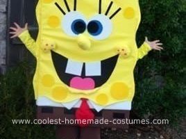 El mejor disfraz de Bob Esponja hecho a mano