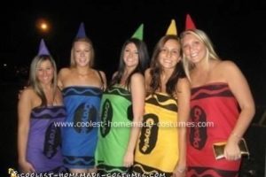 El mejor disfraz de DIY Crayola Crayons jamás hecho