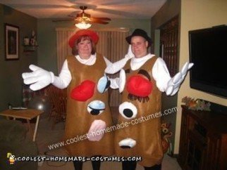 Sr. y Sra. Potato Head DIY Disfraz de Halloween