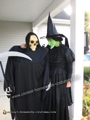 Disfraz de bruja malvada de bricolaje para Halloween
