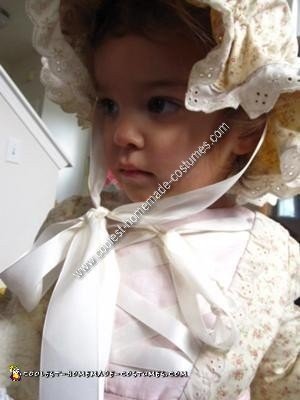 Disfraz de Halloween de Little Bo Peep hecho a mano