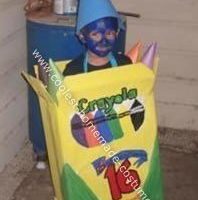 El mejor disfraz de Halloween sacado de una caja de crayones