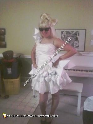 Disfraz casero de Lady Gaga