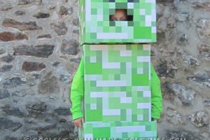 El mejor disfraz de Minecraft Creeper