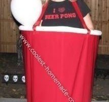 El mejor disfraz de halloween de beer pong