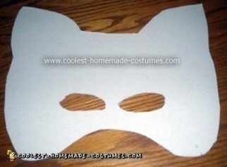 Disfraz de mapache DIY para Halloween