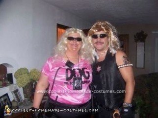 Disfraz casero de perro y pareja de Beth