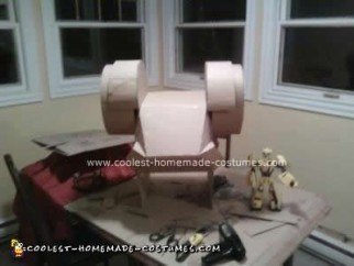 Disfraz de transformador de abejorro animado hecho en casa