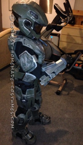 El traje Halo es el primer traje que hice.