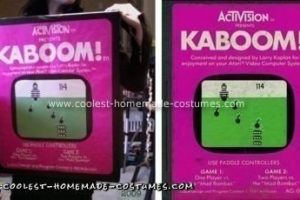 El traje Kaboom de Atari Cartucho casero más genial