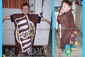 El traje de M&M’s casero más chulo