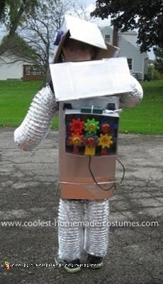 traje de robot casero