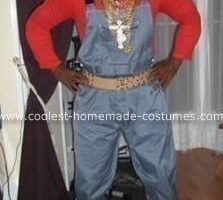 Genial disfraz casero de Mr. T.