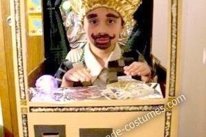 Genial disfraz casero de Zoltar para Halloween