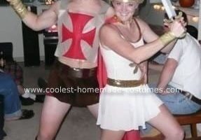 Genial disfraz casero para un par de She-Ra y He-Man