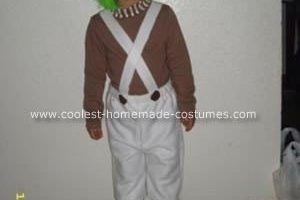 Genial disfraz de Halloween de Oompa-Loompa DIY